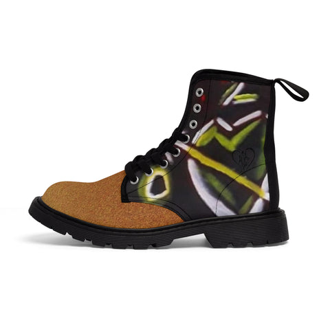 Men's Canvas  HIP HOP ART Boots