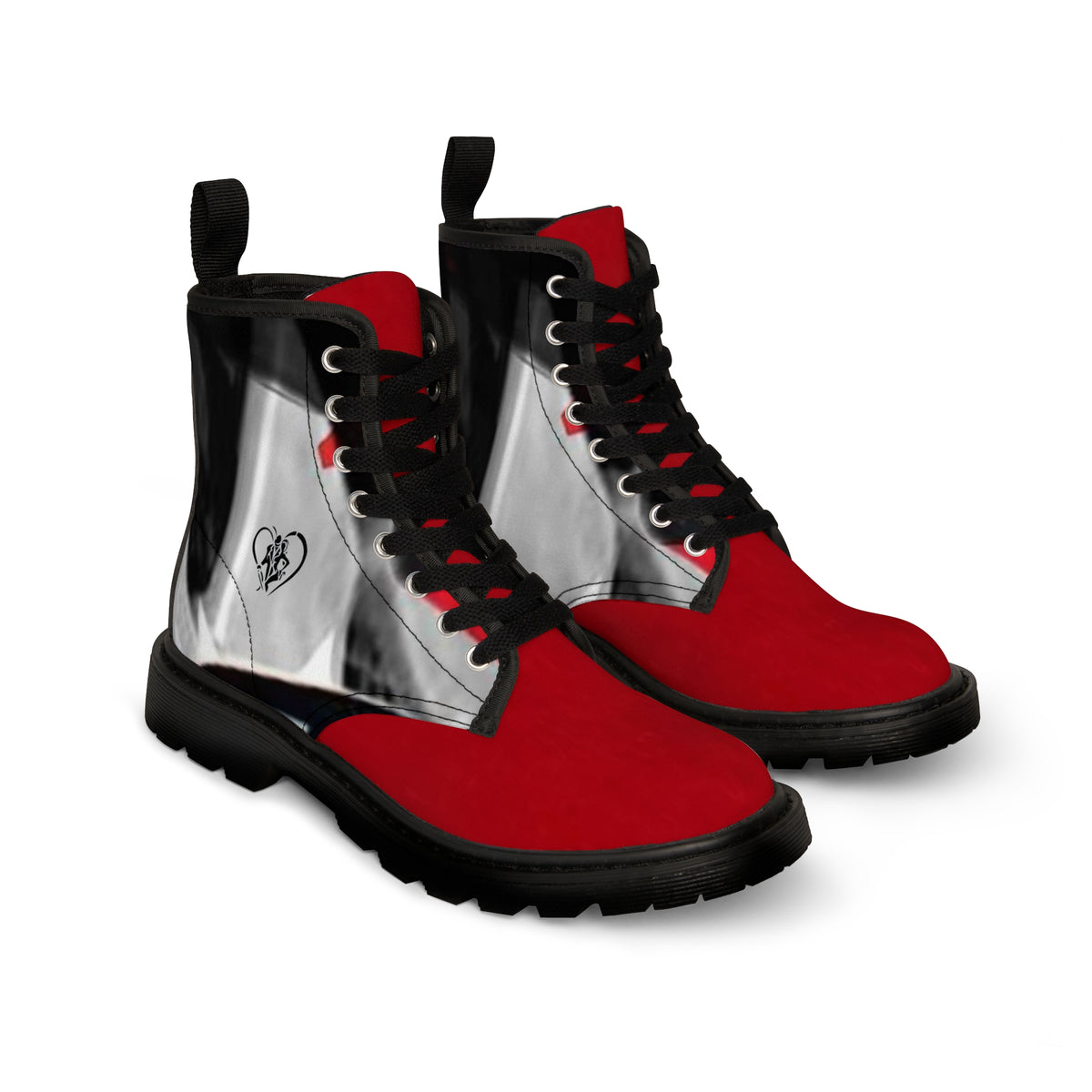 Men's Canvas  HIP HOP ART Boots