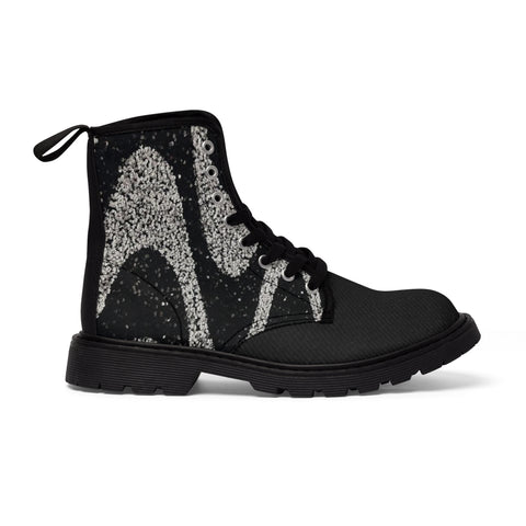 Men's  HIP HOP ART Canvas Boots