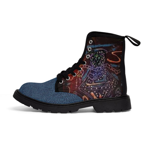 Men's Canvas  HIP HOP ART  Boots