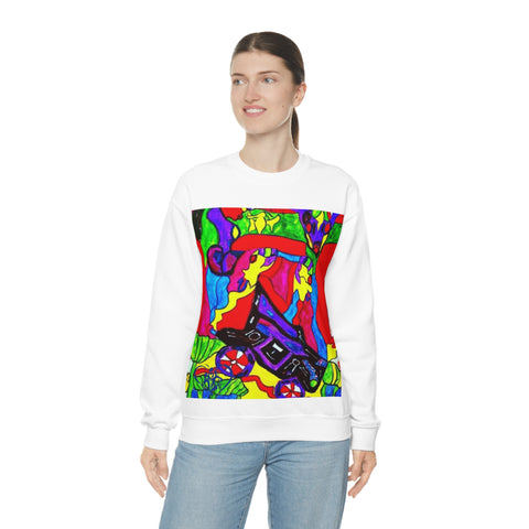 Unisex Heavy Blend™  HIP HOP ART  Crewneck Sweatshirt