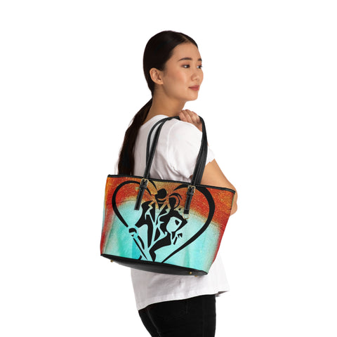 PU Leather HIP HOP ART Shoulder Bag