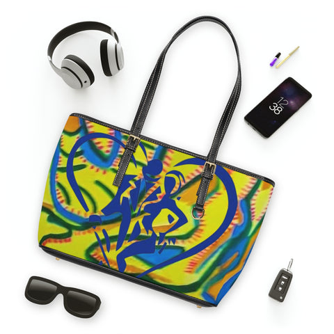 PU Leather  HIP HOP ART  Shoulder Bag