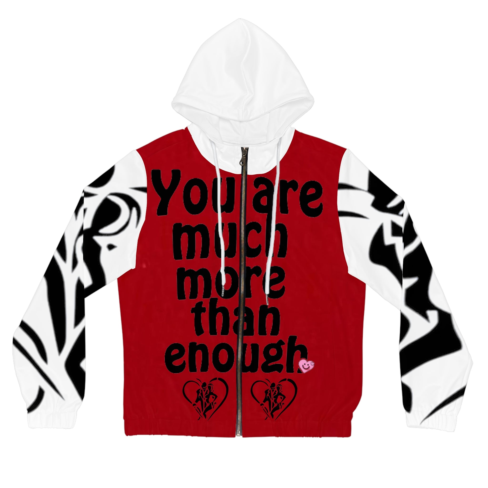 Women’s Full-Zip HIP HOP ART Hoodie (AOP)