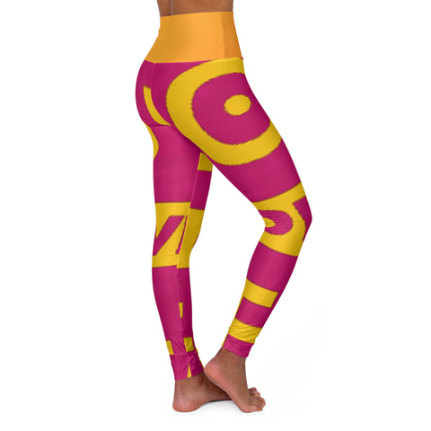 High Waisted  HIP HOP ART Yoga Leggings (AOP)