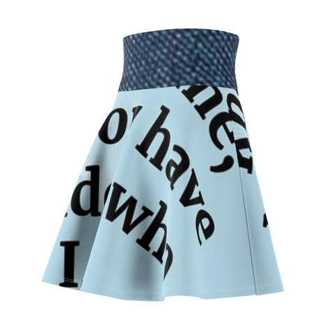 Women's HIP HOP ART Skater Skirt (AOP)