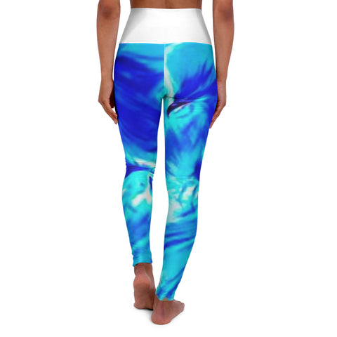 High Waisted HIP HOP ART Yoga Leggings (AOP)