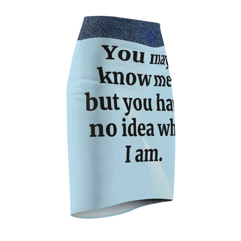 Women's HIP HOP ART Pencil Skirt (AOP)