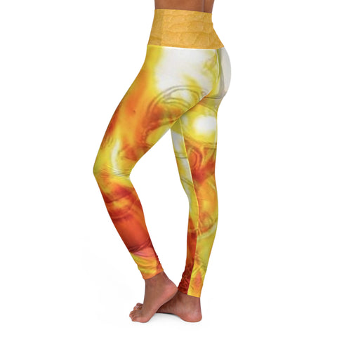 High Waisted  HIP HOP ART Yoga Leggings (AOP)