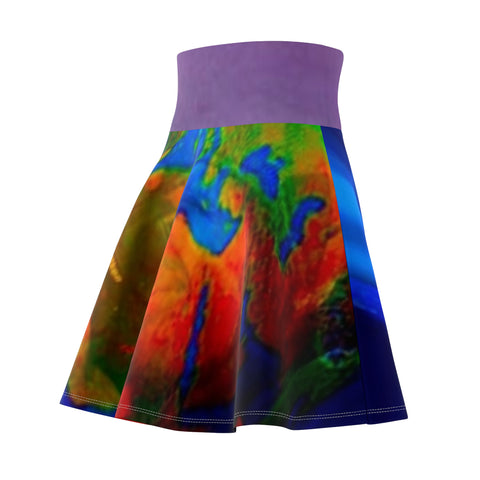 Women's HIP HOP ART Skater Skirt (AOP)