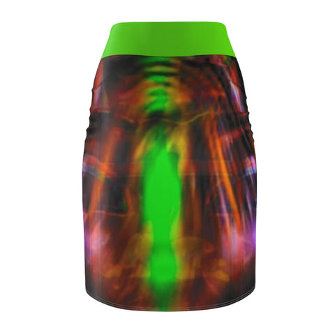 Women's  HIP HOP ART Pencil Skirt (AOP)