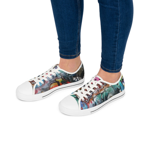 Women's Low Top HIP HOP ART Sneakers