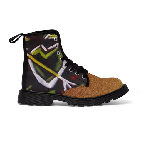 Men's Canvas  HIP HOP ART Boots