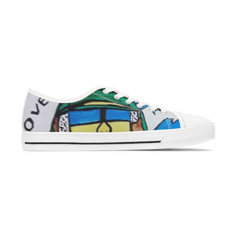 Women's Low Top  HIP HOP ART Sneakers