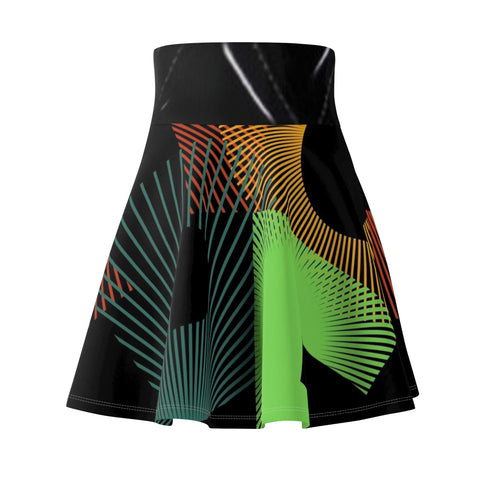 Women's HIP HOP ART Skater Skirt (AOP)