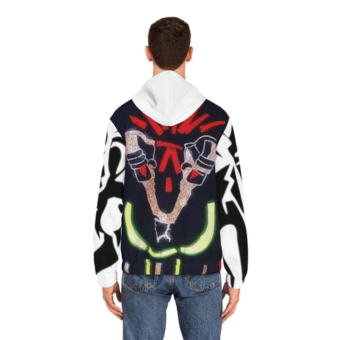 Men's Full-Zip  HIP HOP ART  Hoodie (AOP)