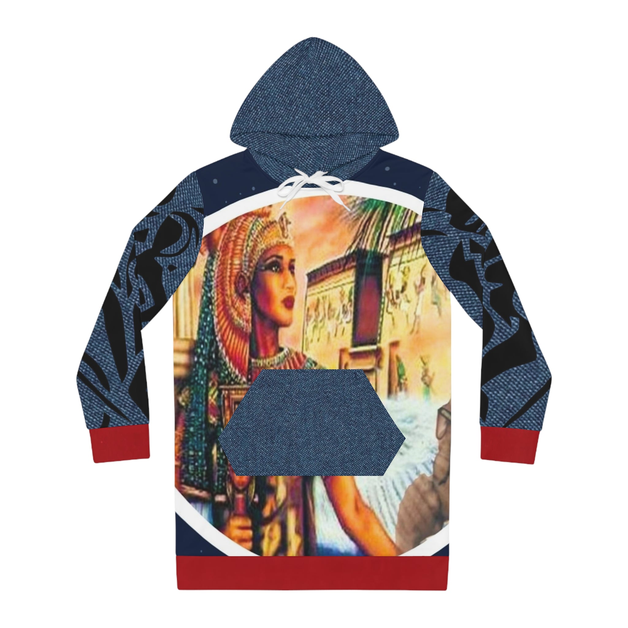 Women's HIP HOP ART Hoodie Dress (AOP)