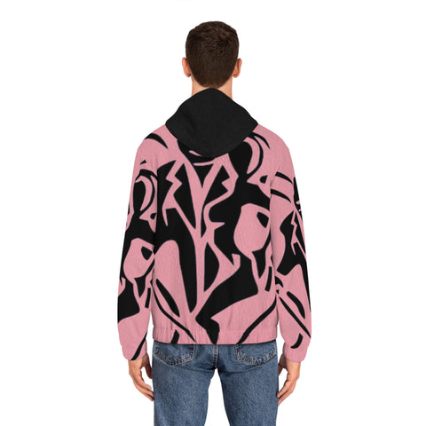 Men's Full-Zip  HIP HOP ART Hoodie (AOP)