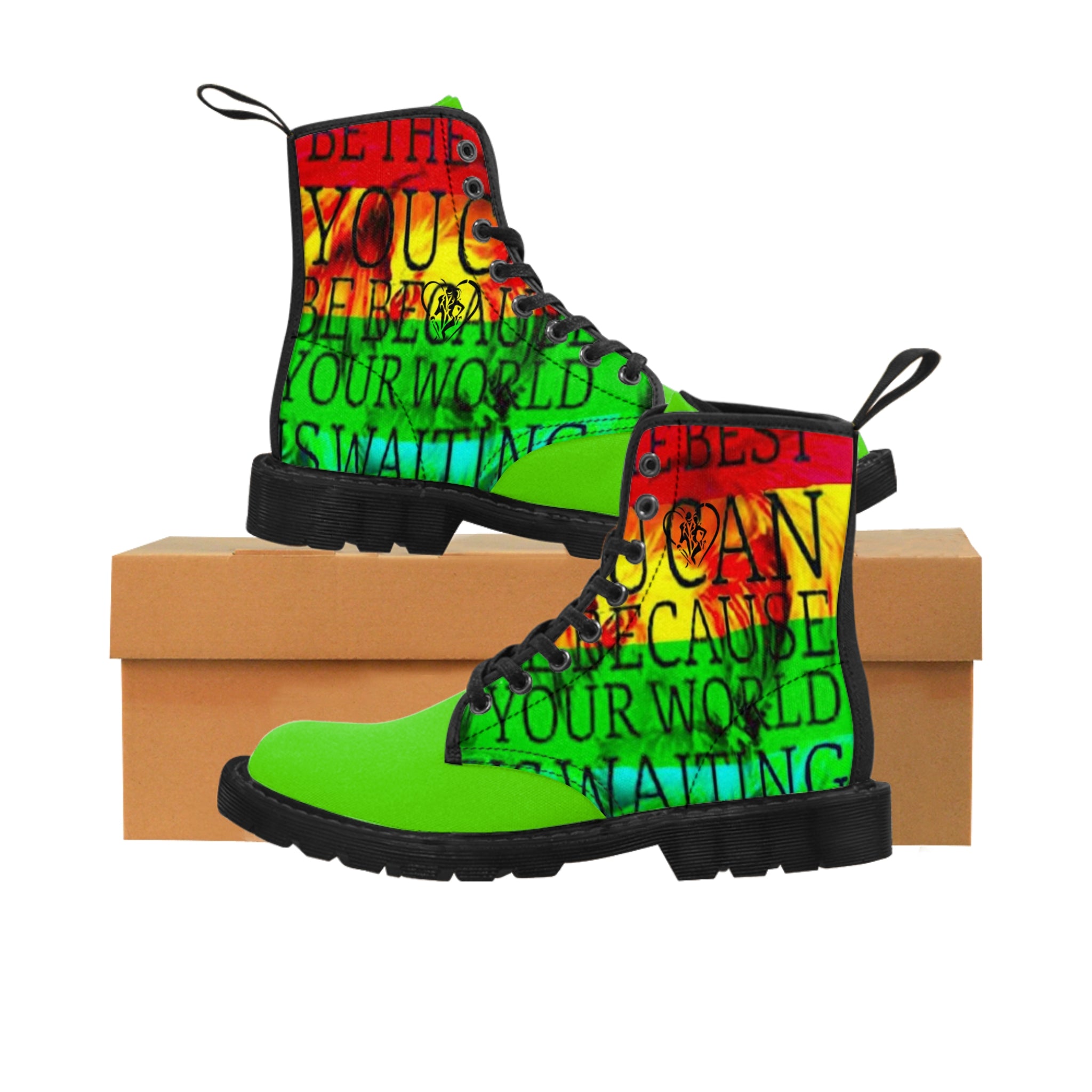 Women's Canvas HIP HOP ART Boots