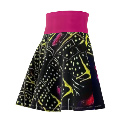 Women's  HIP HOP ART Skater Skirt (AOP)