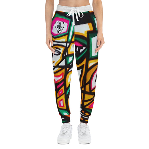 HIP HOP ART Athletic Joggers (AOP)