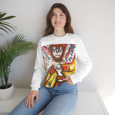 Unisex Heavy Blend™  HIP HOP ART Crewneck Sweatshirt