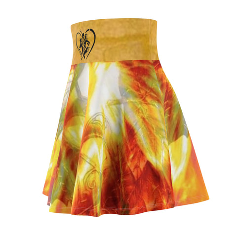 Women's  HIP HOP ART Skater Skirt (AOP)