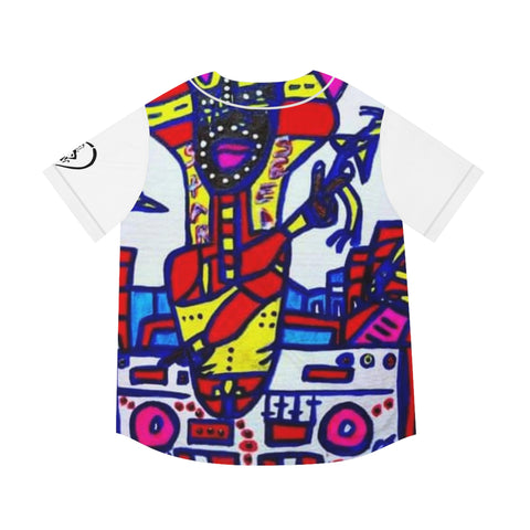 Men's  HIP HOP ART Baseball Jersey (AOP)