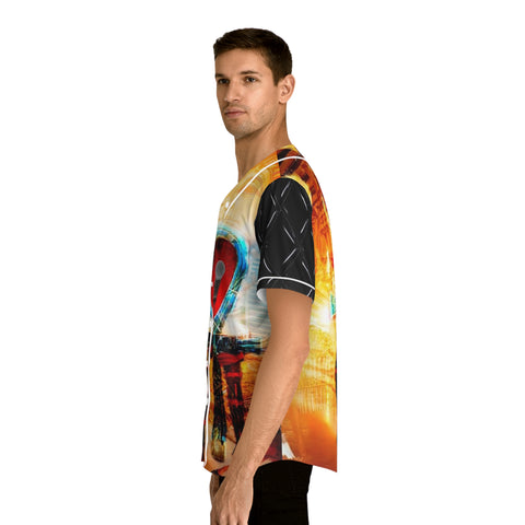 Men's  HIP HOP ART Baseball Jersey (AOP)