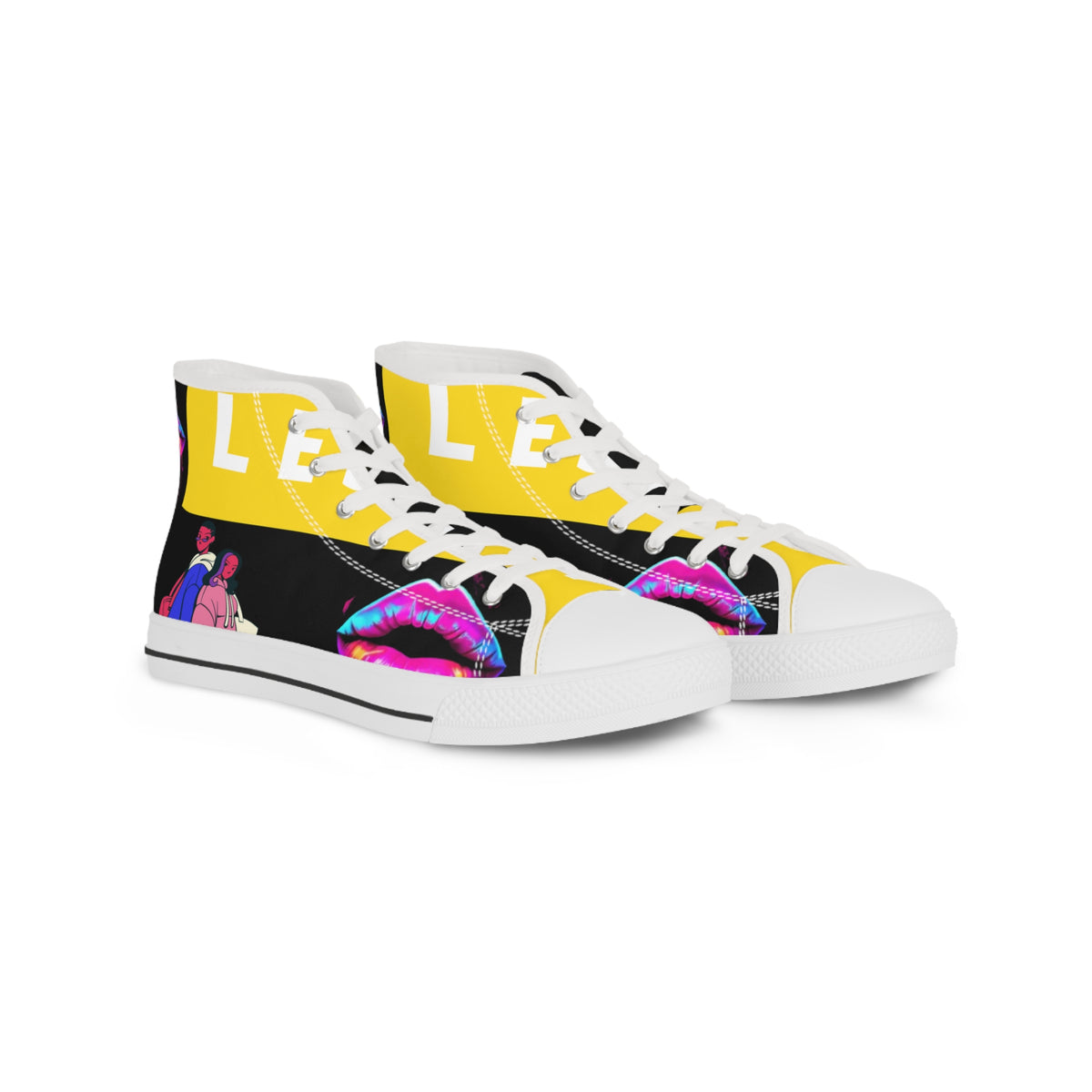 Men's High Top  HIP HOP ART Sneakers