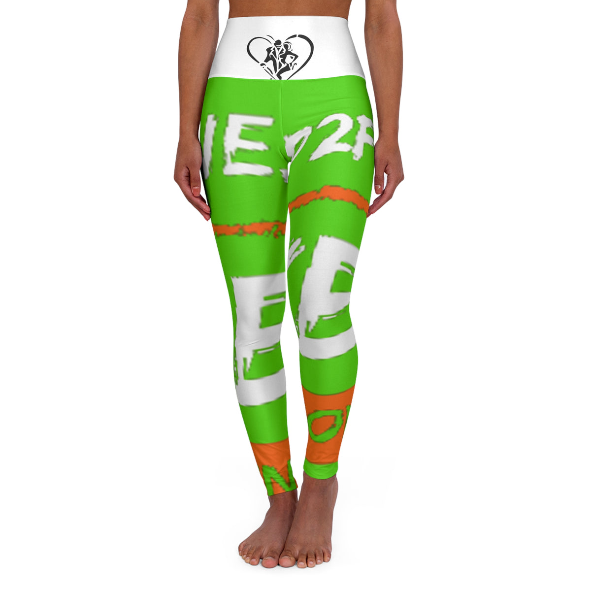 High Waisted  HIP HOP ART Yoga Leggings (AOP)