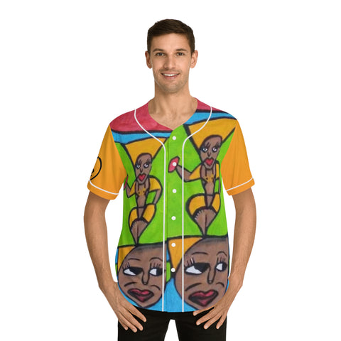 Men's  HIP HOP ART  Baseball Jersey (AOP)