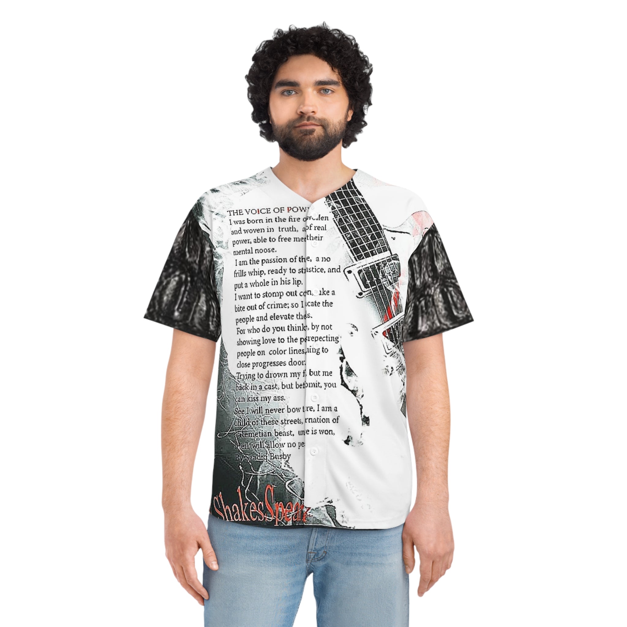 Men's HIP HOP ART Baseball Jersey