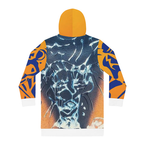 Women's HIP HOP ART Hoodie Dress (AOP)