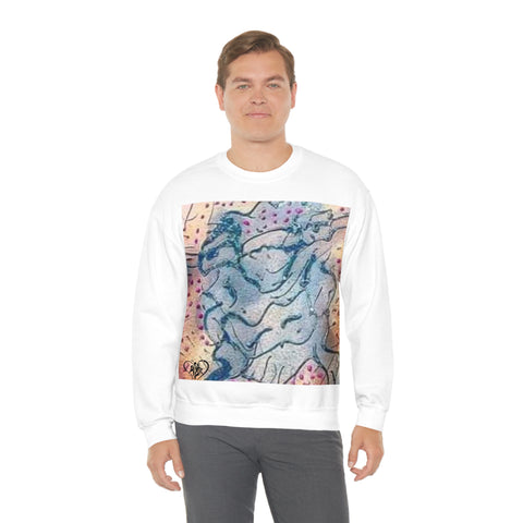 Unisex Heavy Blend™  HIP HOP ART Crewneck Sweatshirt