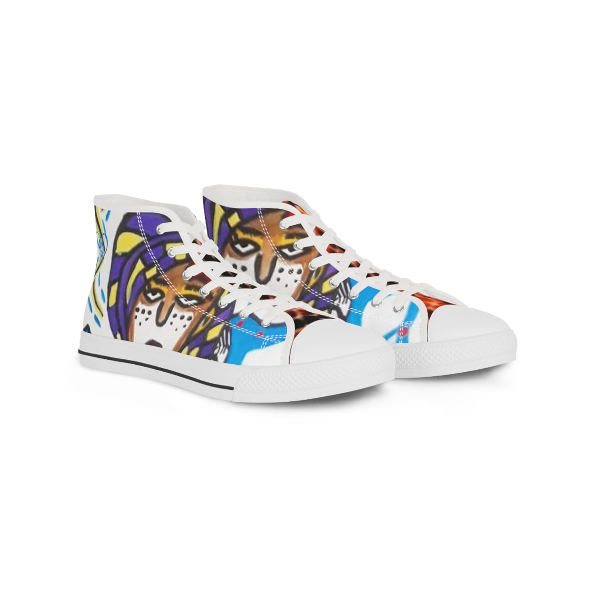 Men's High Top  HIP HOP ART Sneakers