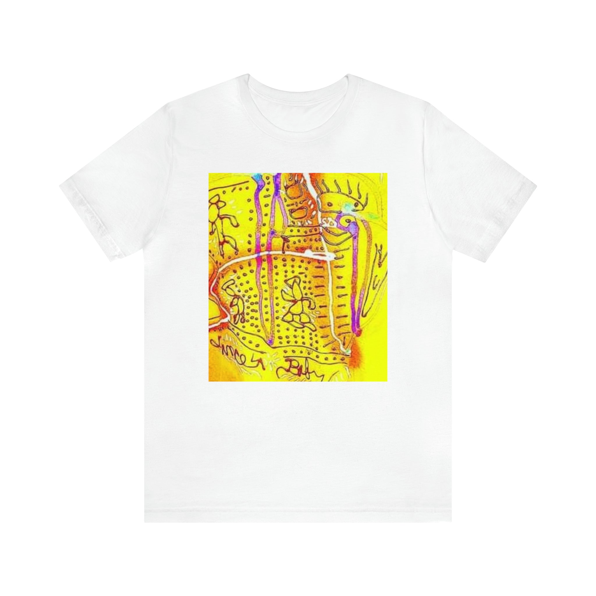 HIP HOP ART Unisex Jersey Short Sleeve Tee