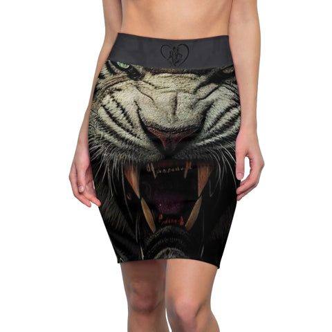 Women's  HIP HOP ART  Pencil Skirt (AOP)