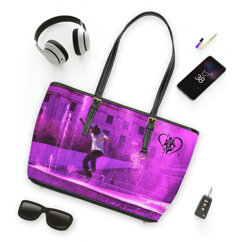 PU Leather Hip Hop Art Shoulder Bag