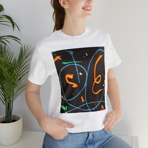 HIP HOP ART Unisex Jersey Short Sleeve Tee