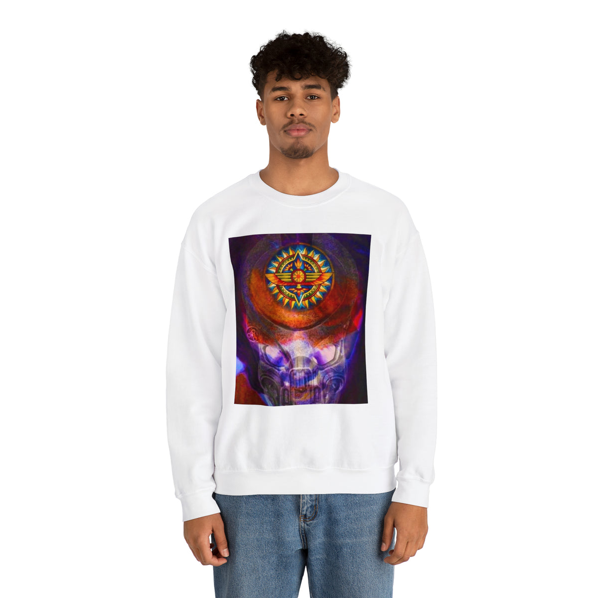 Unisex Heavy Blend™  HIP HOP ART Crewneck Sweatshirt