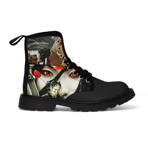 Men's Canvas  HIP HOP ART  Boots