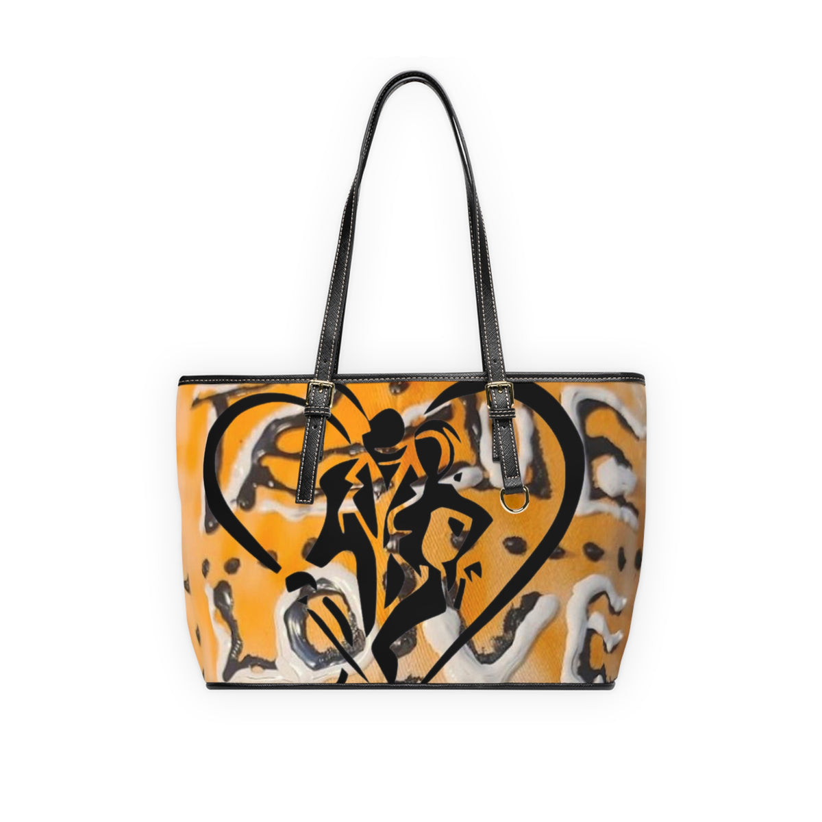 PU Leather  HIP HOP ART Shoulder Bag