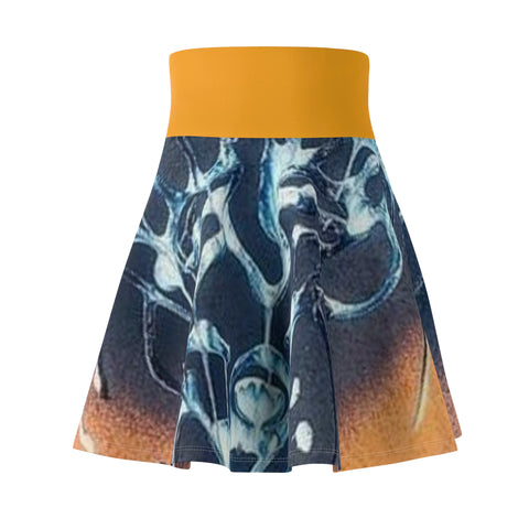 Women's HIP HOP ART Skater Skirt (AOP)