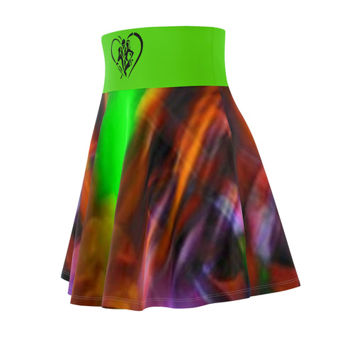 Women's HIP HOP ART Skater Skirt (AOP)