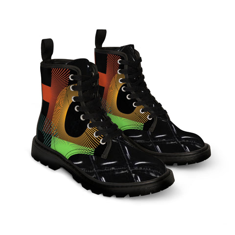 Men's Canvas HIP HOP ART Boots