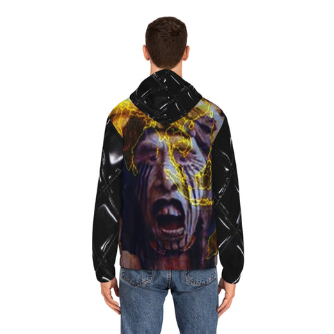 Men's Full-Zip HIP HOP ART Hoodie (AOP)