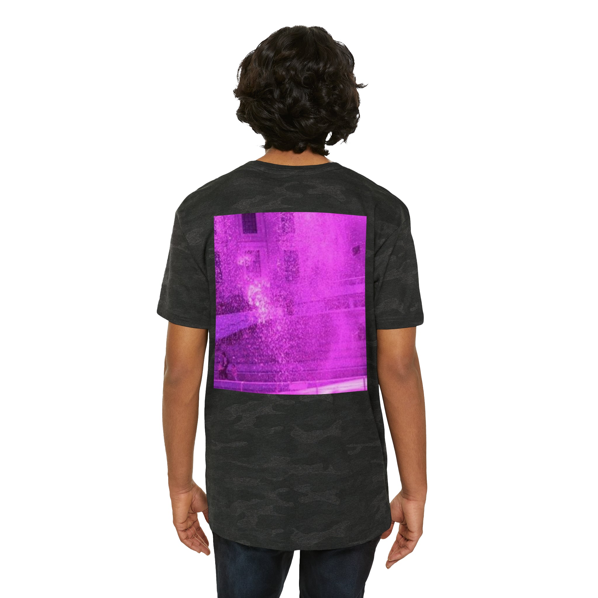 Men's HIP HOP ART Skate Board Tee