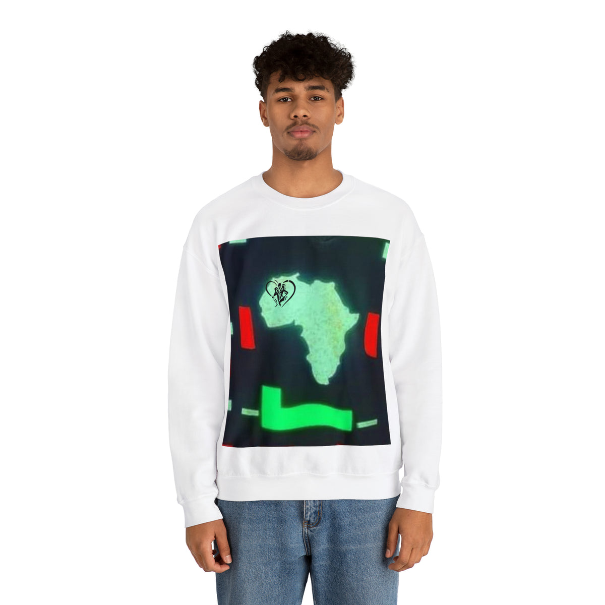 Unisex Heavy Blend™ HIP HOP ART  Crewneck Sweatshirt