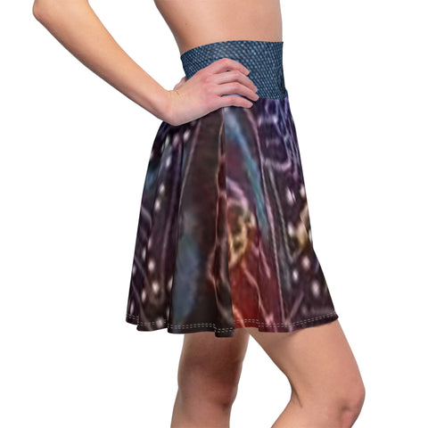 Women's HIP HOP ART Skater Skirt (AOP)